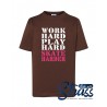 T-Shirt Criança "Work Hard"