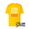 T-Shirt Criança "Work Hard"