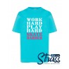 T-Shirt Criança "Work Hard"