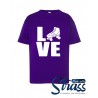 T-Shirt Criança "Love Patins"