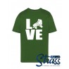 T-Shirt Criança "Love Patins"