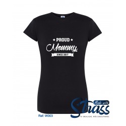 T-Shirt Senhora "Proud Mommy"