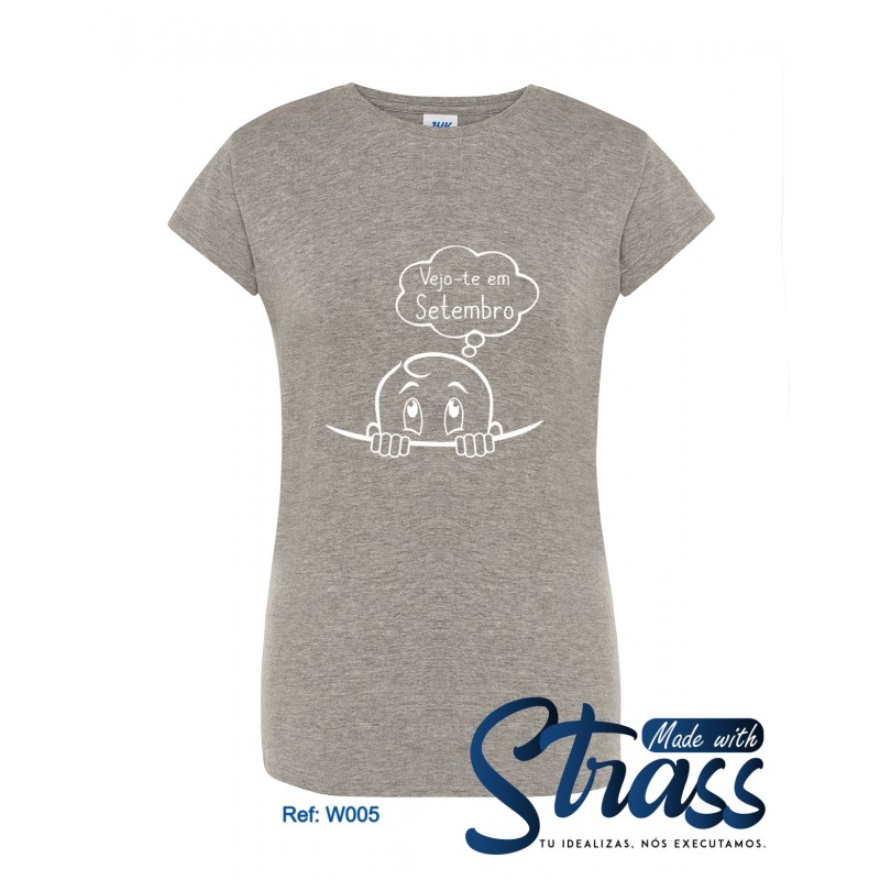 T-Shirt Senhora "Vejo-te em ..."