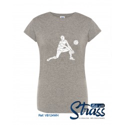 T-Shirt Senhora Volleyball Serv