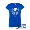 T-Shirt Senhora If You Can