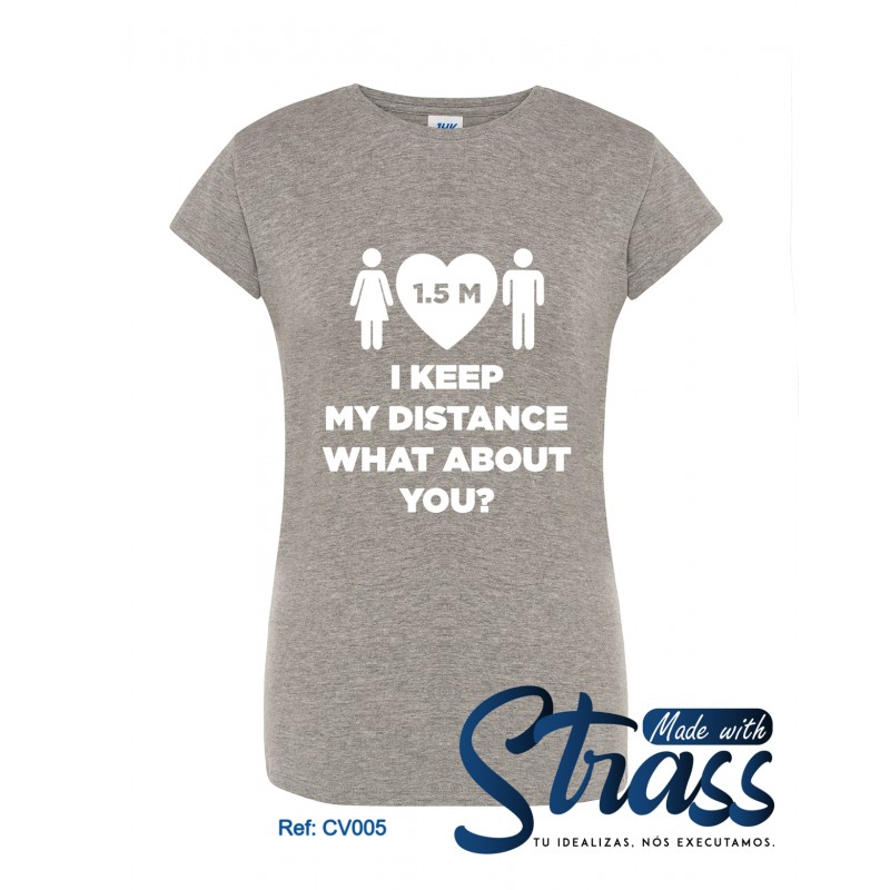 T-Shirt Senhora My Distance