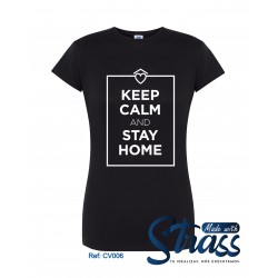 T-Shirt Senhora Stay Home