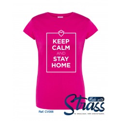 T-Shirt Senhora Stay Home