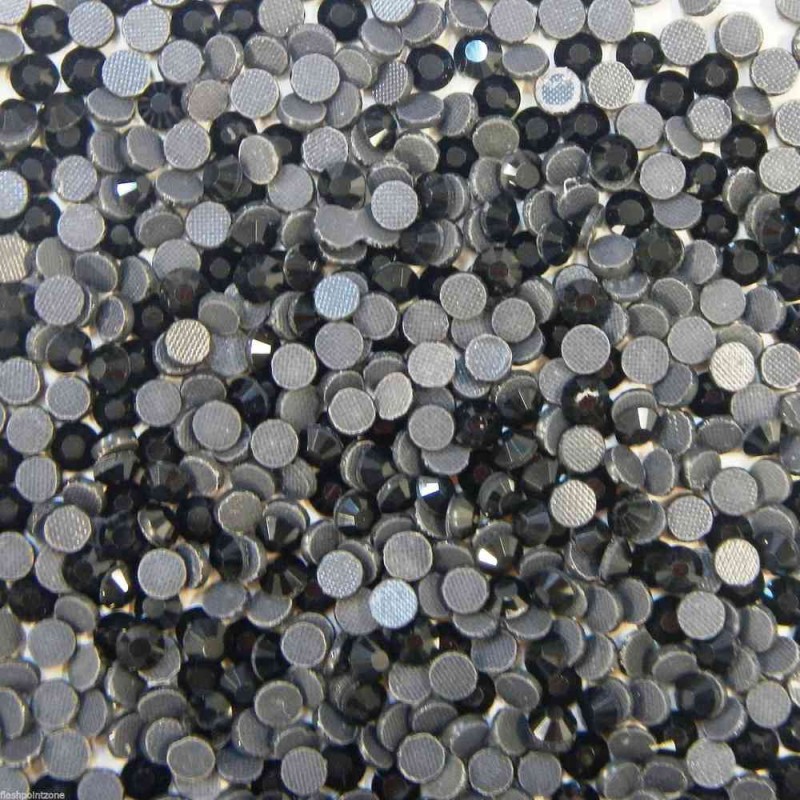Strass Hotfix Black Jet