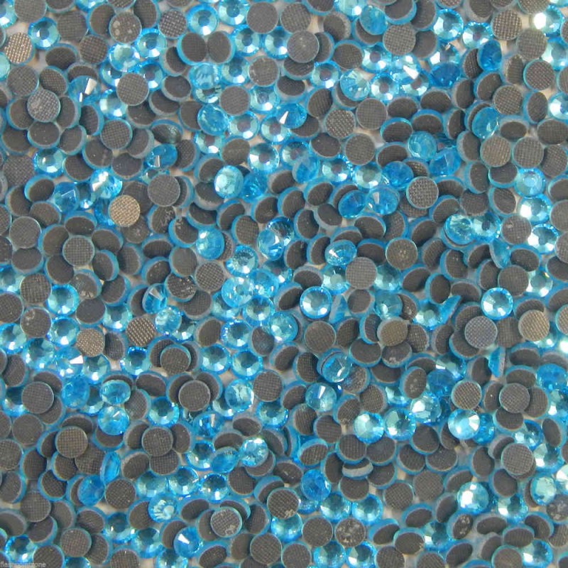 Strass Hotfix Dark Aquamarine