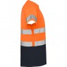 T-Shirt Delta Amarelo Fluor/Navy