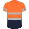 T-Shirt Delta Amarelo Fluor/Navy