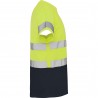 T-Shirt Delta Amarelo Fluor/Navy
