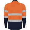 Polo Polares Laranja/Navy