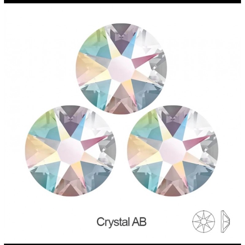 Strass Hotfix Cristal AB (Premium)