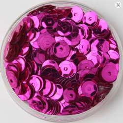 Lantejoulas Concavas Redondas soltas 5mm