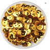 Lantejoulas Concavas Redondas soltas 5mm